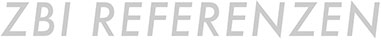 ZBI Referenzen